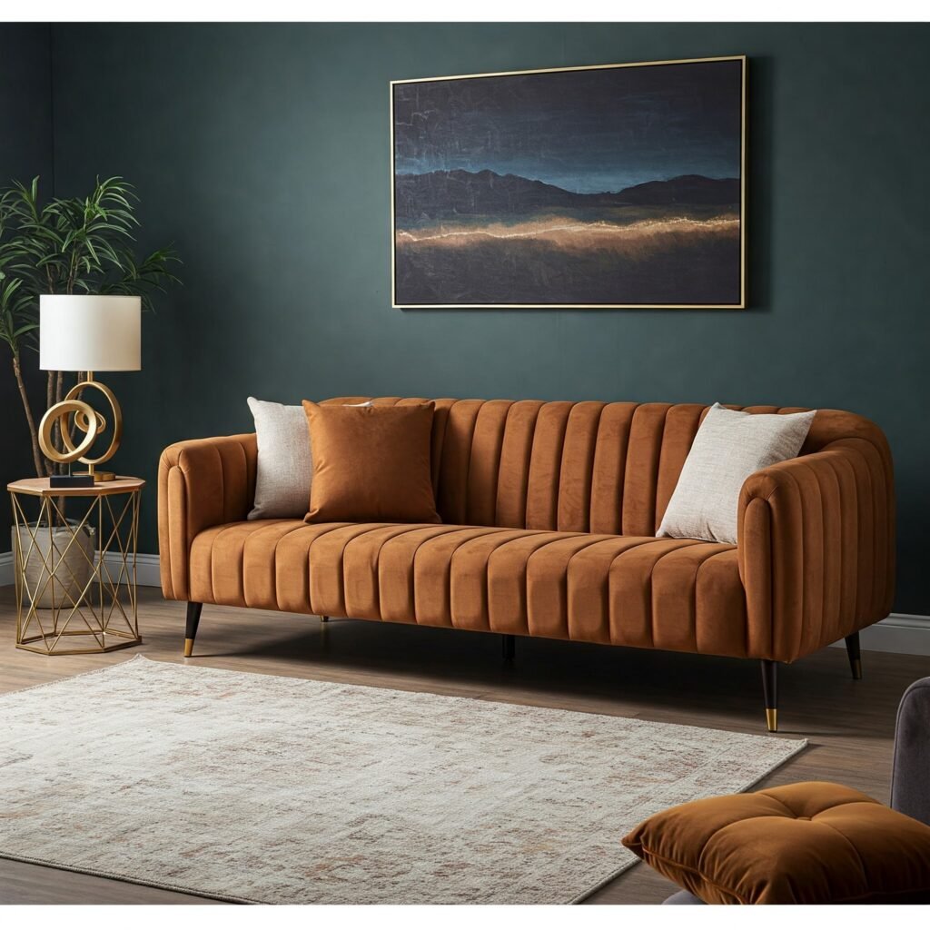 Office Sofa (Brown)