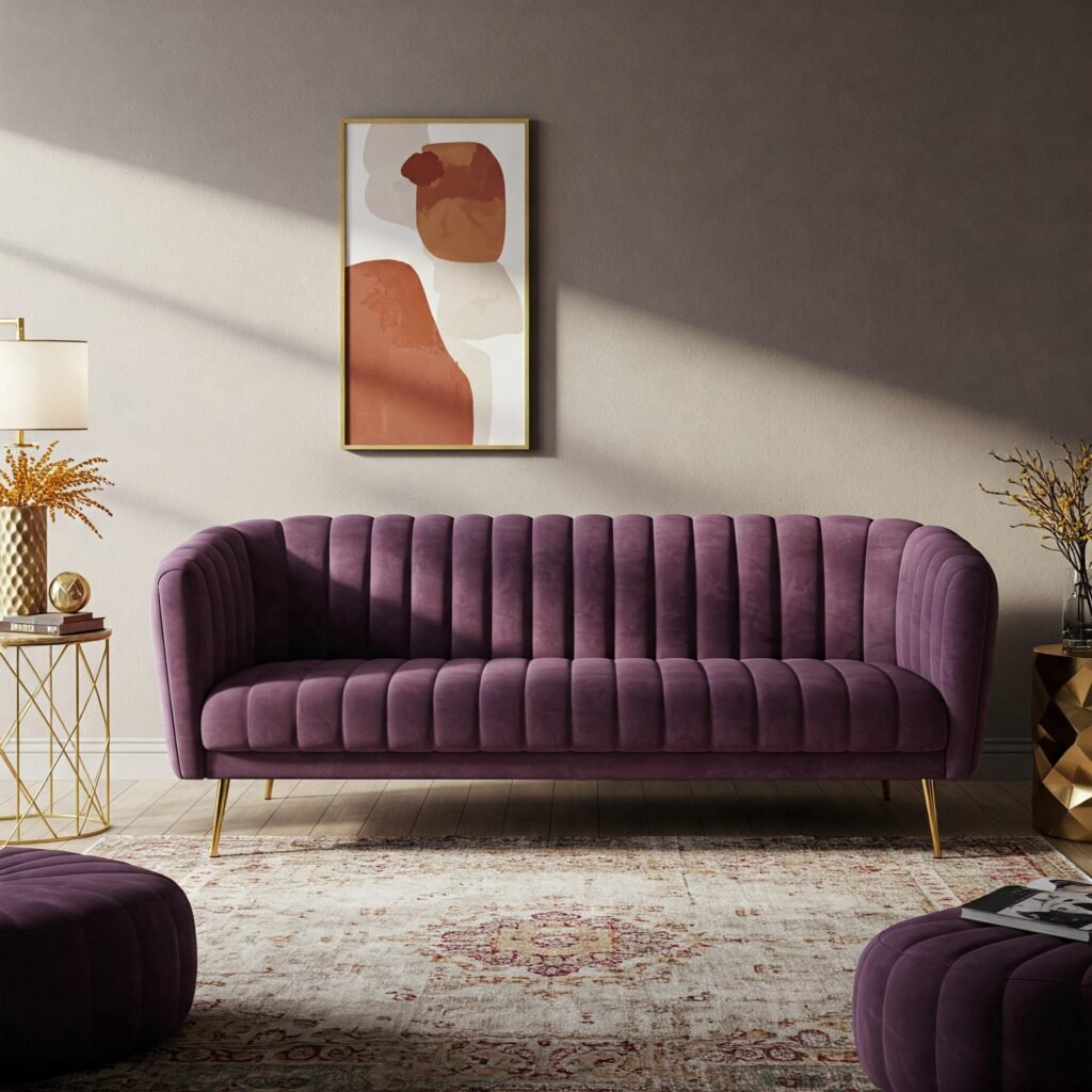 Office Sofa(Purple)