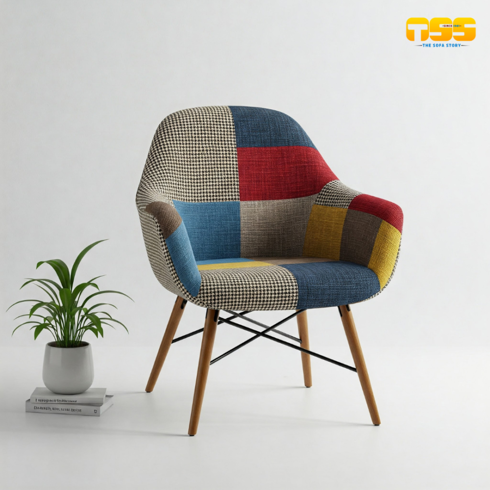 Iconic Chairs (Red Blue)