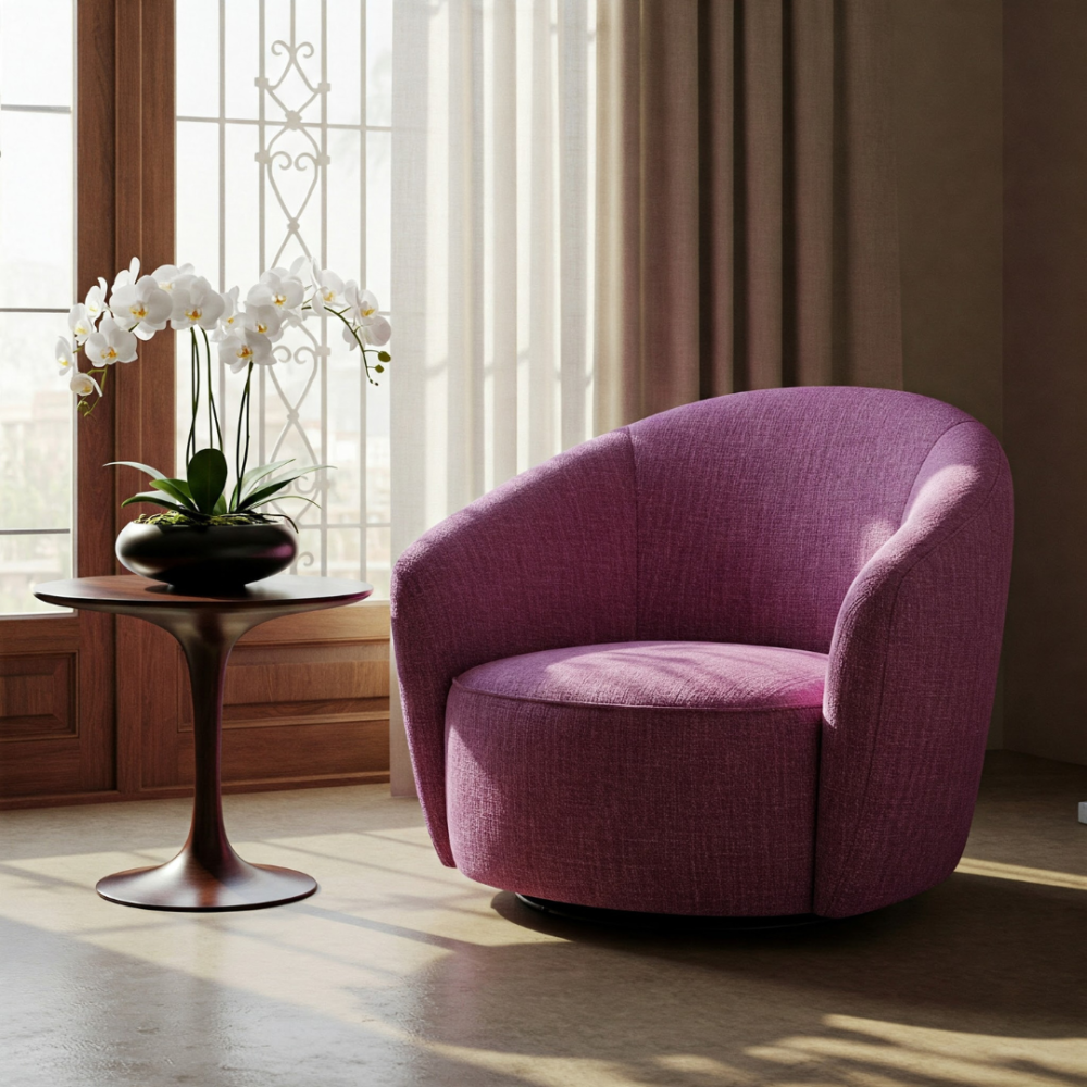 Lounge Chair (Light Purple)