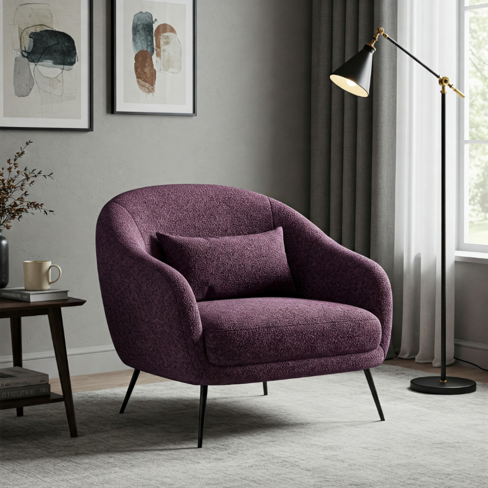 Lounge Chair (Purple)