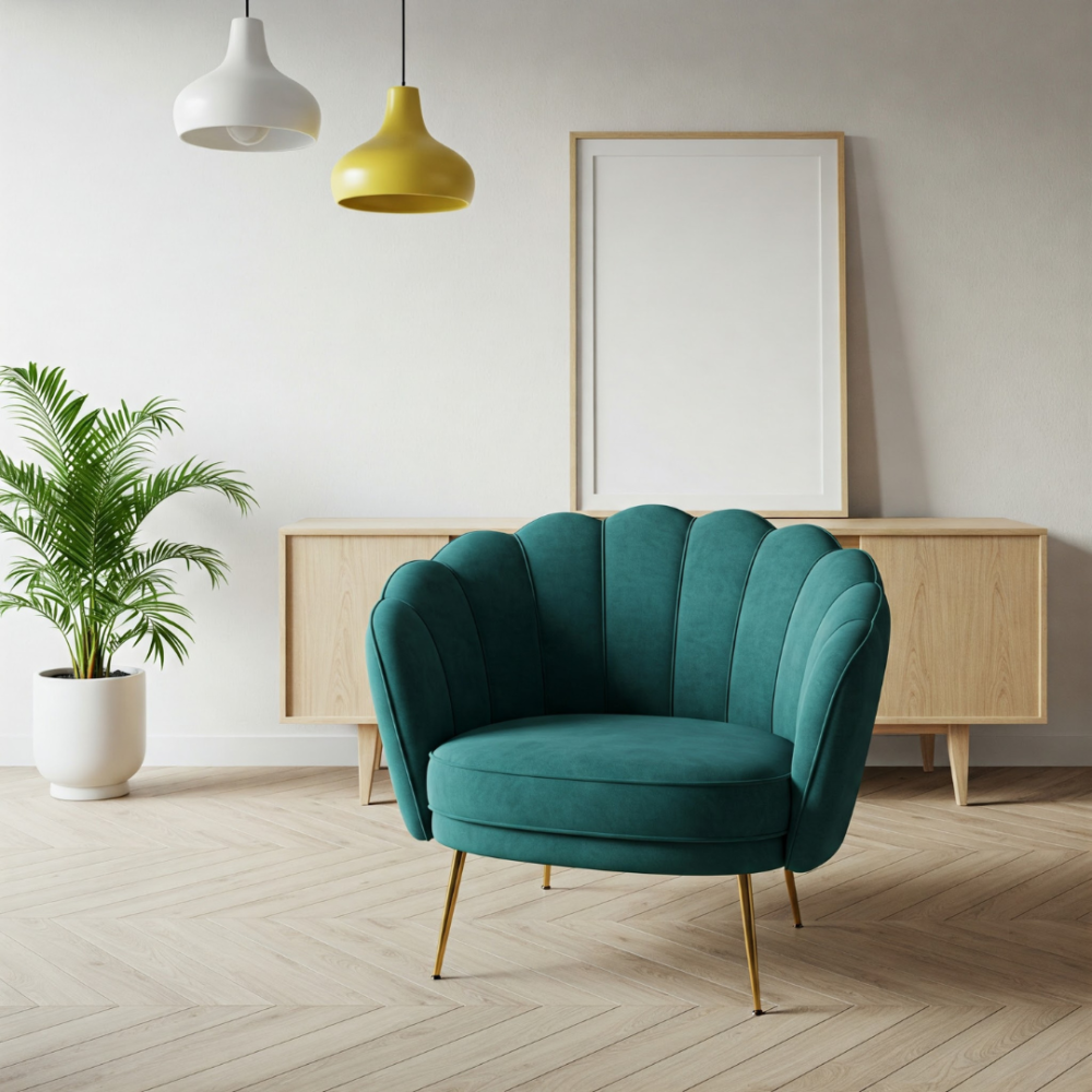 Lounge Chair  (Teal)