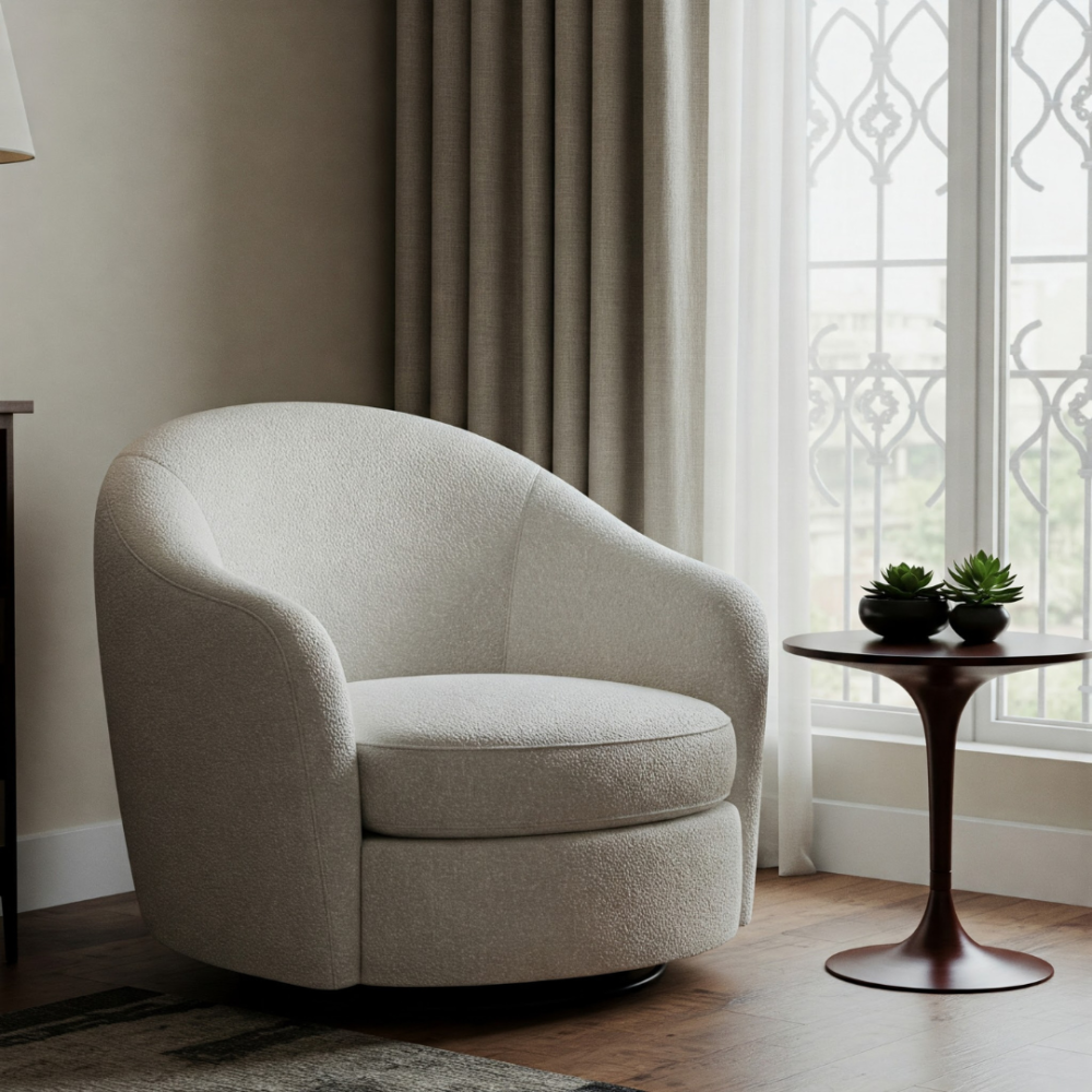 Lounge Chair (White)