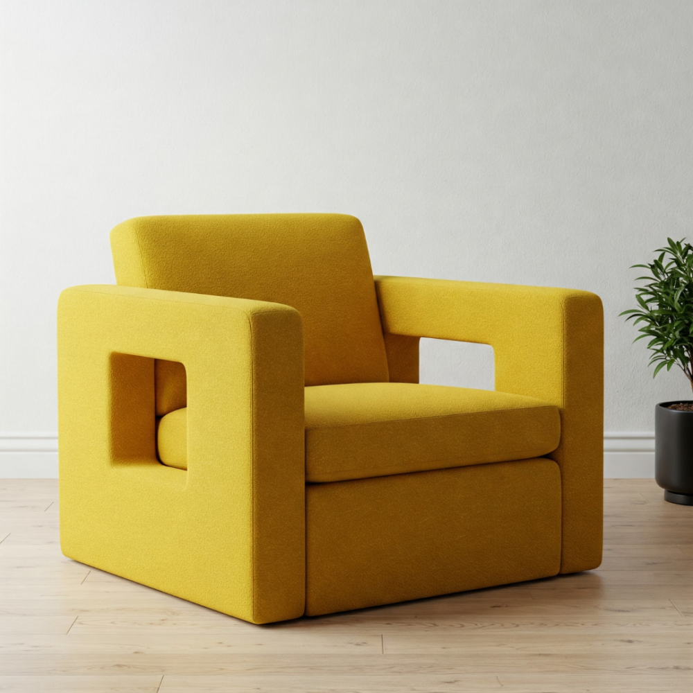 Lounge Chair (Yellow)