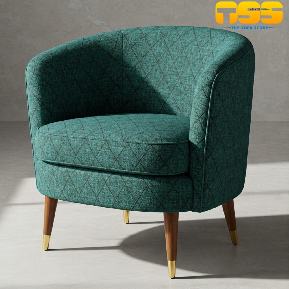 Lounge Chair (Teal Green)