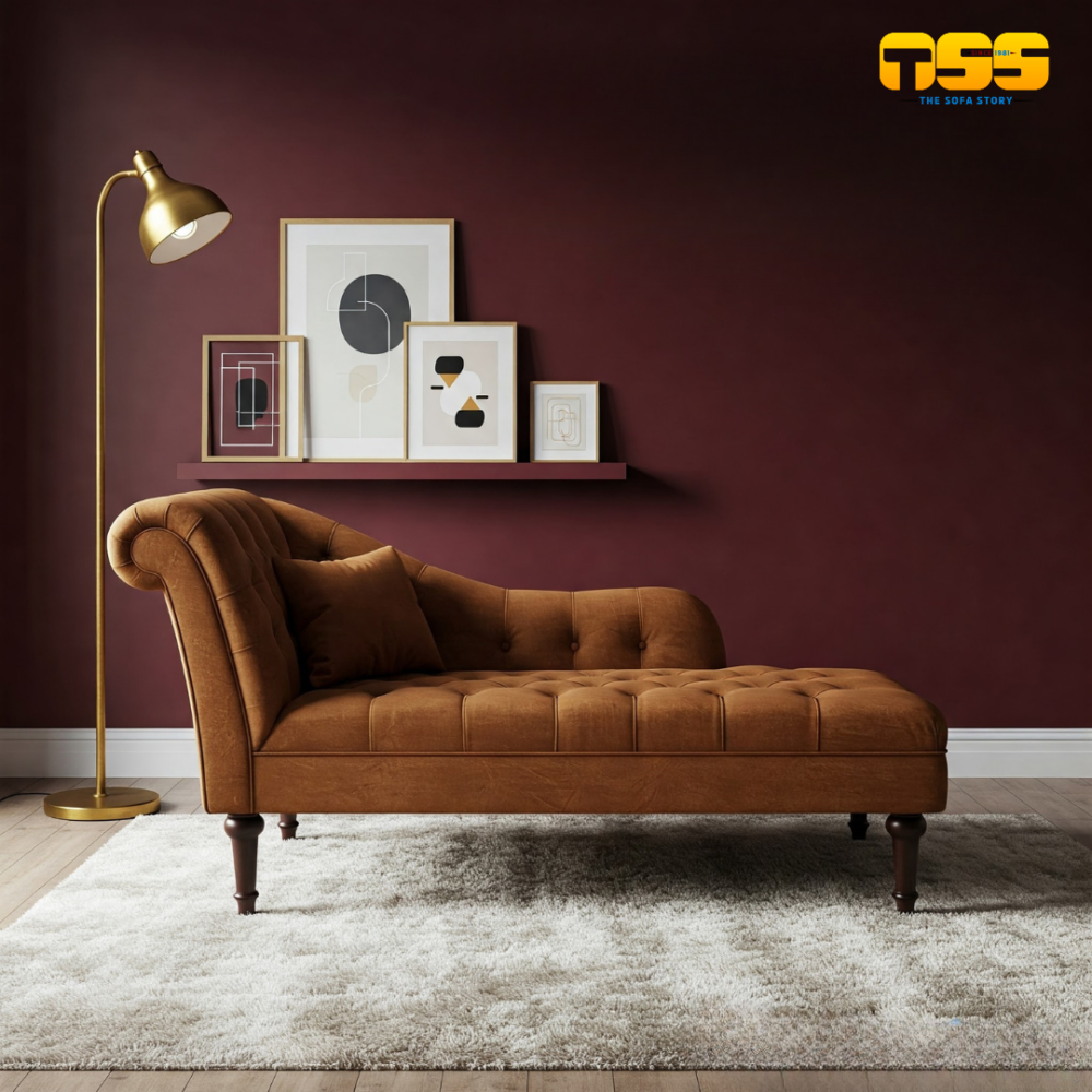 Lounge Sofa (Brown)