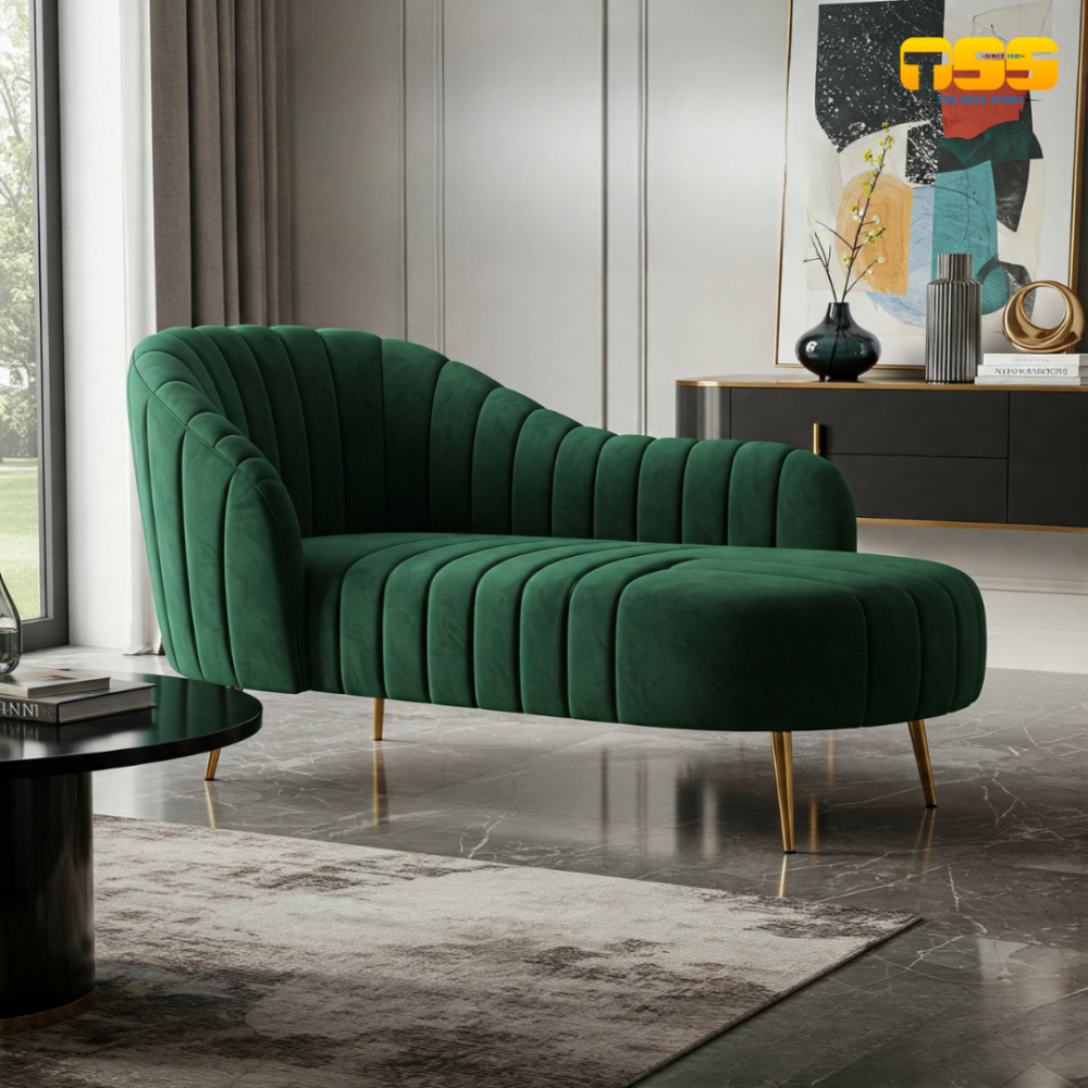 Lounge Sofa (Dark Green)
