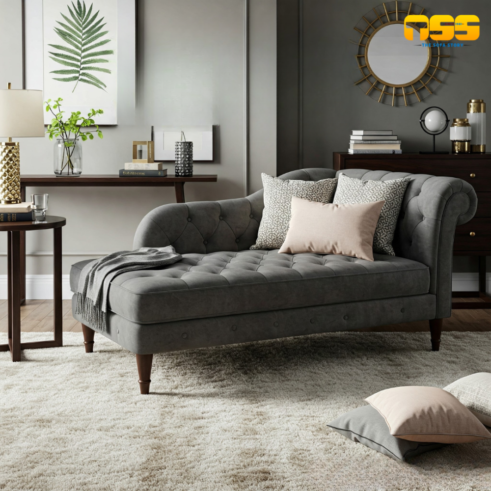Lounge Sofa (Dark Grey)
