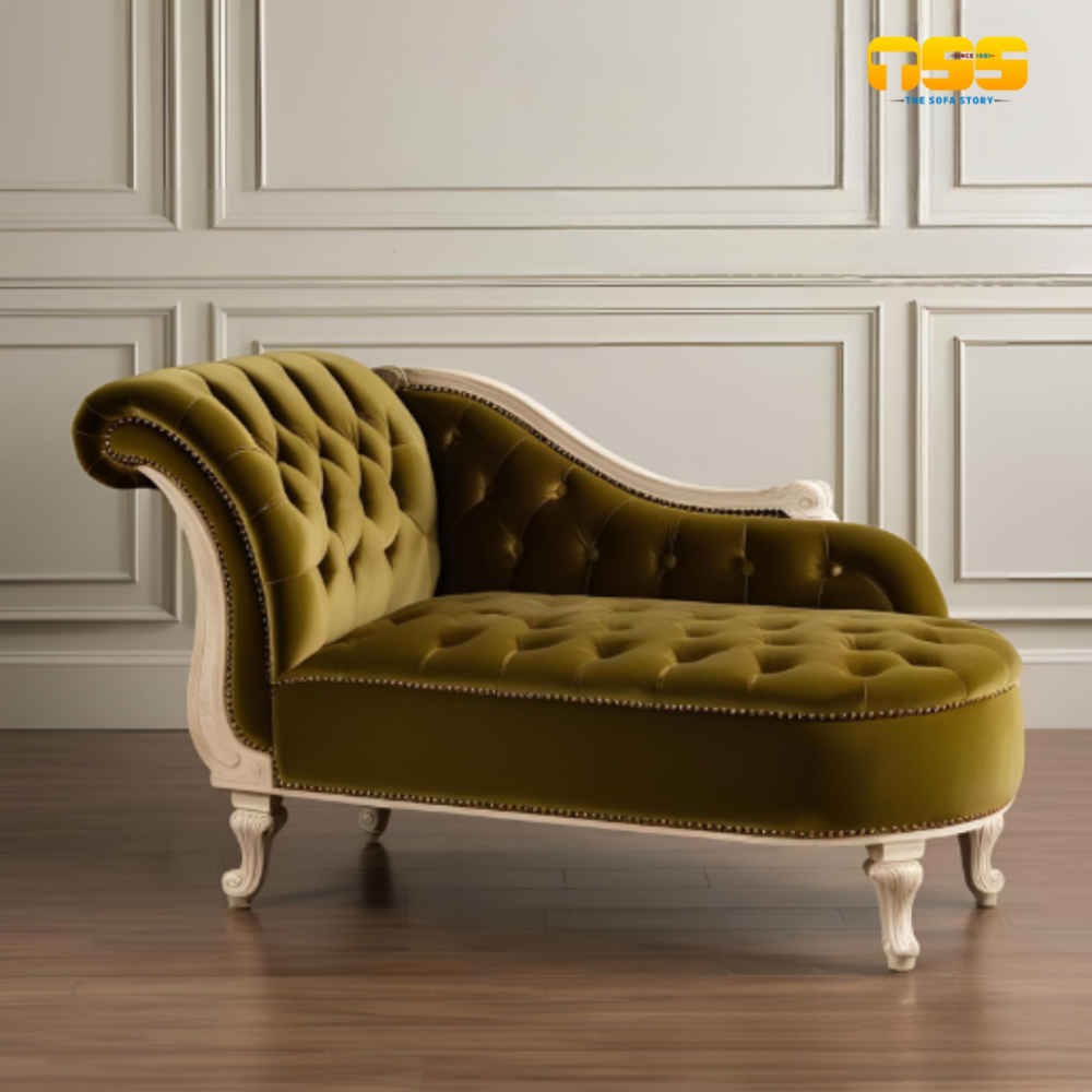 Lounge Sofa (Olive Green)