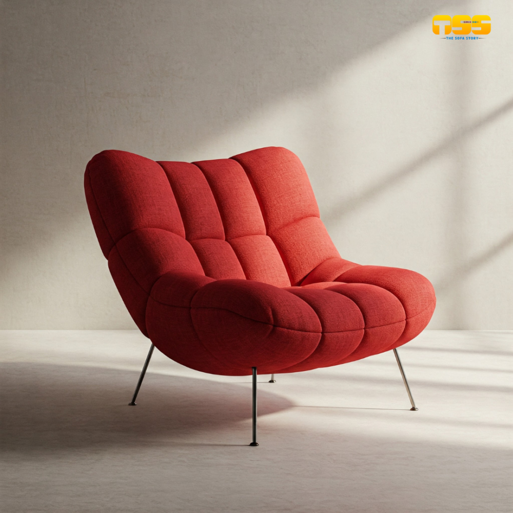 Ultra Lux Accent Chair (Red)