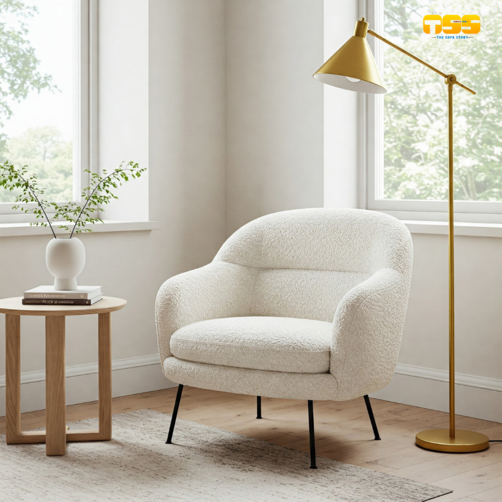 Ultra Lux Accent Chair (Snow White)
