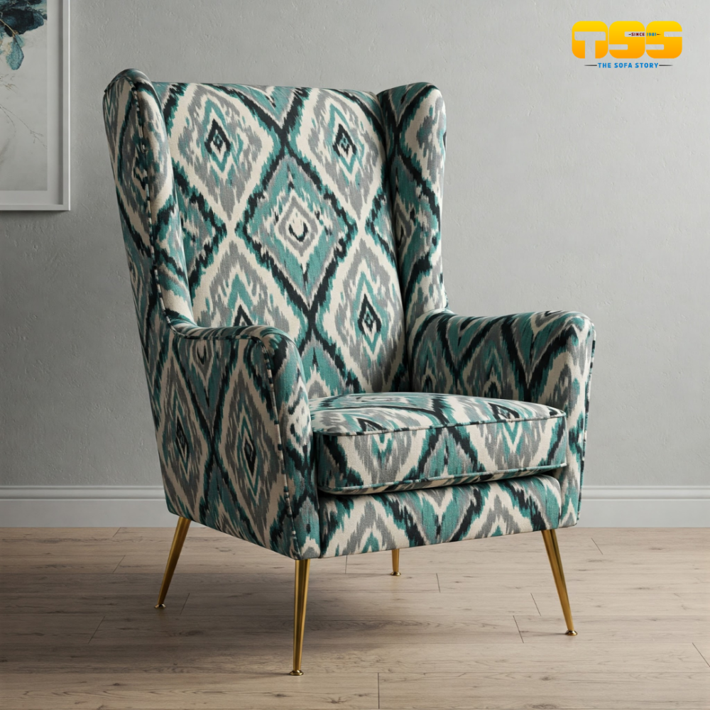 Wing Chair (Multicolour)