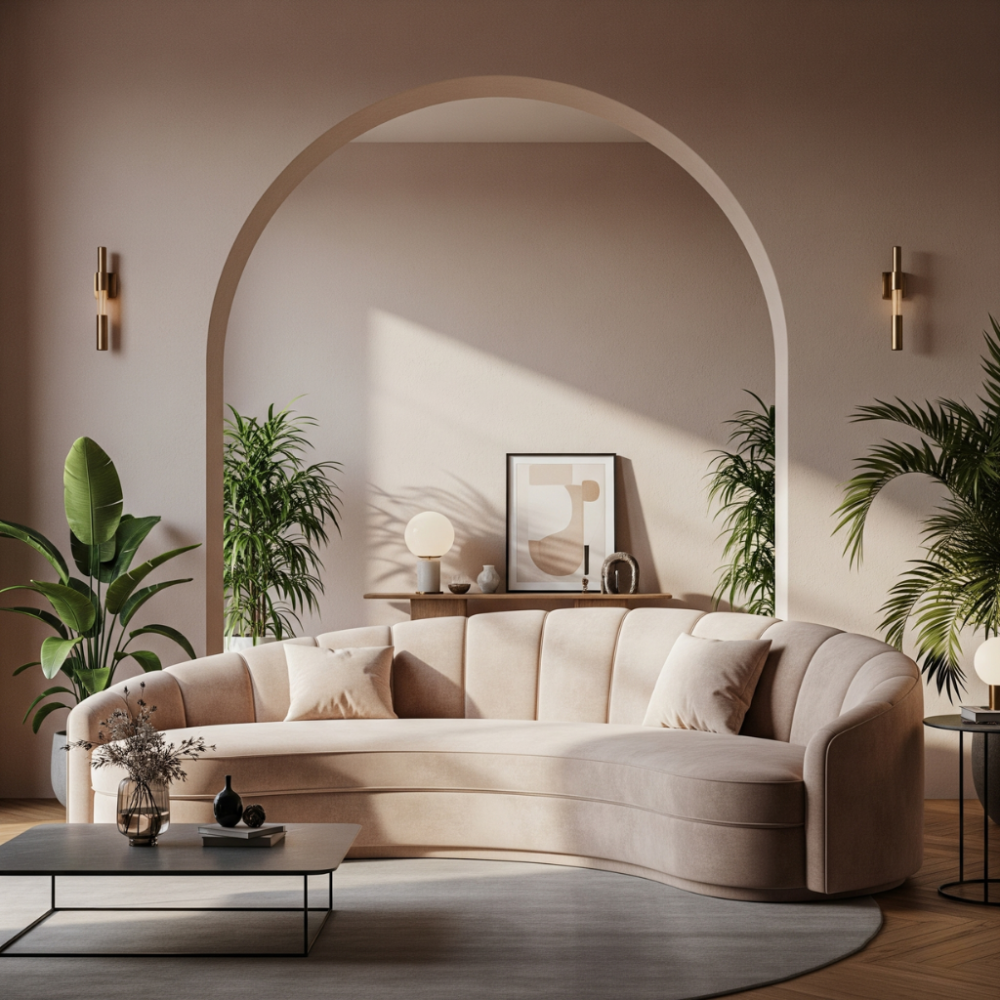 Ultra Lux Office Sofa (Off White)