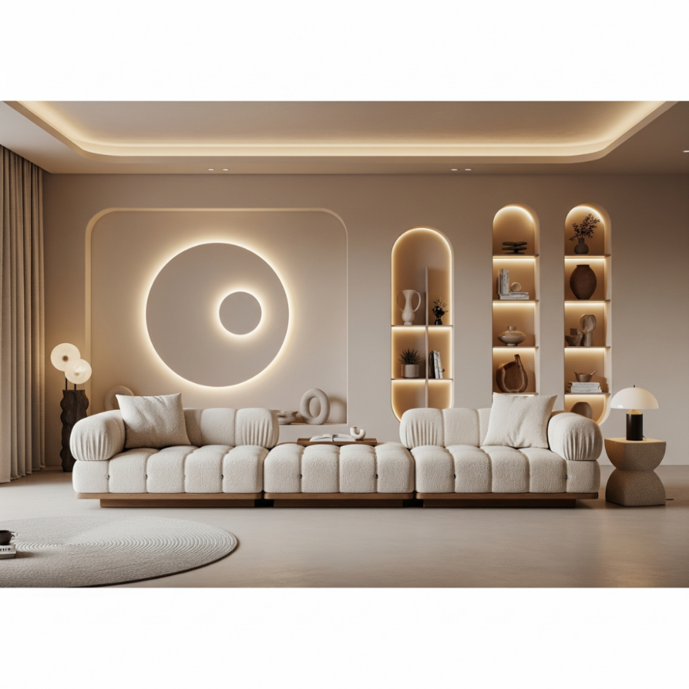 Ultra Lux Sofa (Off White)